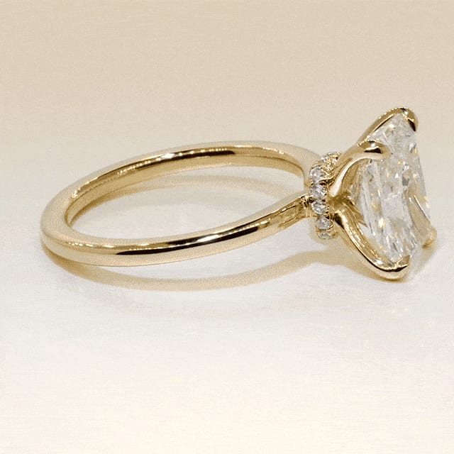 lab grown diamond ring