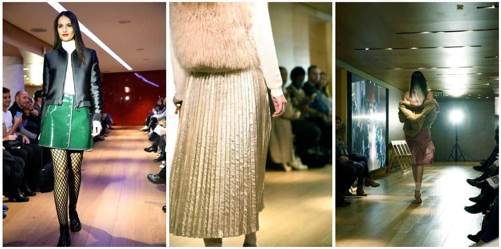 fashion show at galeries lafayette
