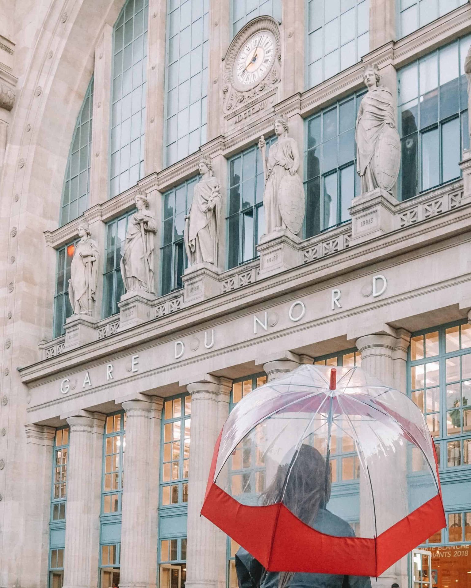 raining at gare du nore