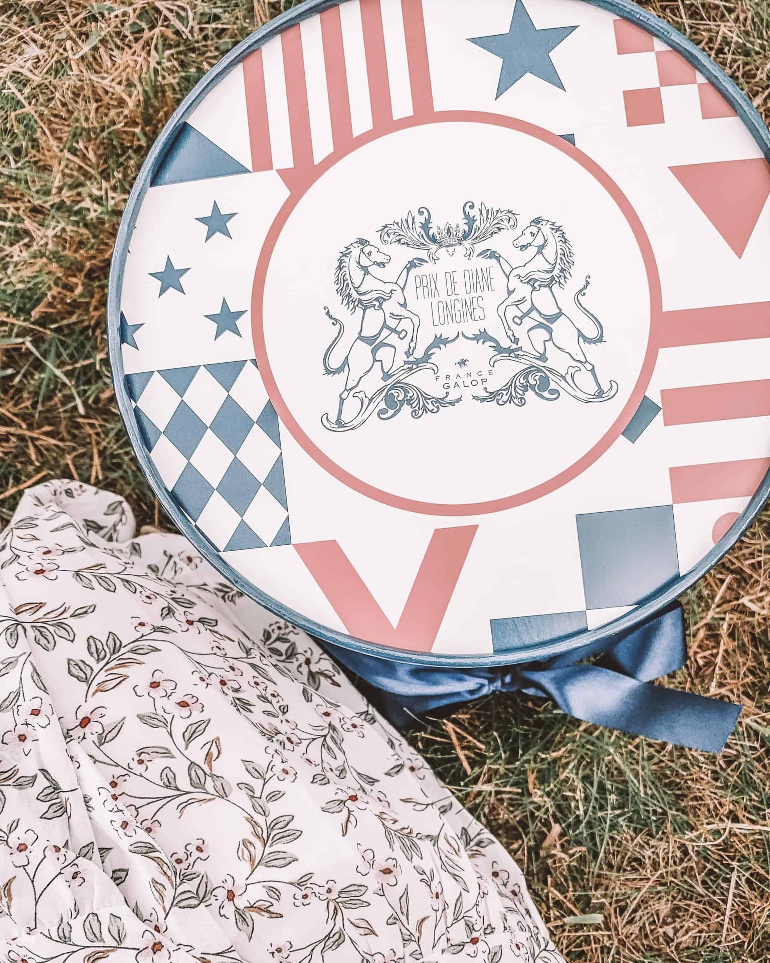picnic basket at The Prix De Diane Longines 