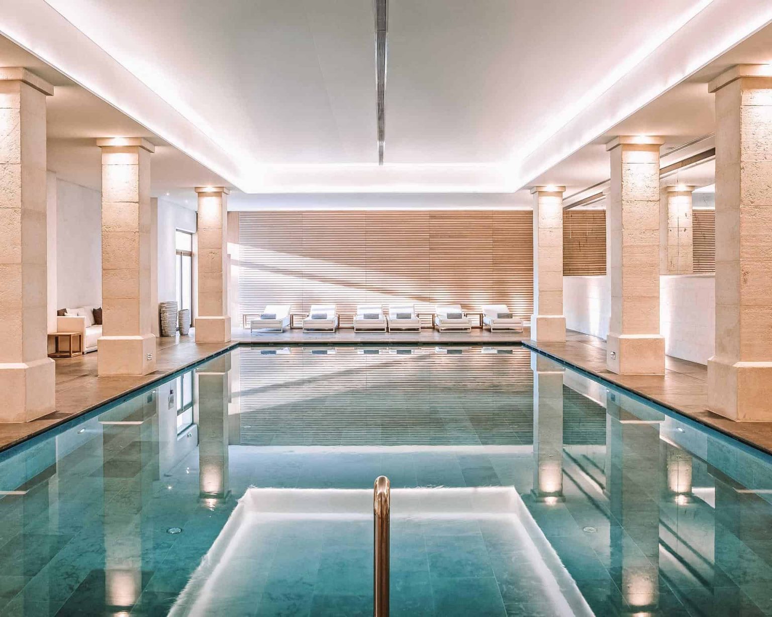 la coquillade village indoor pool