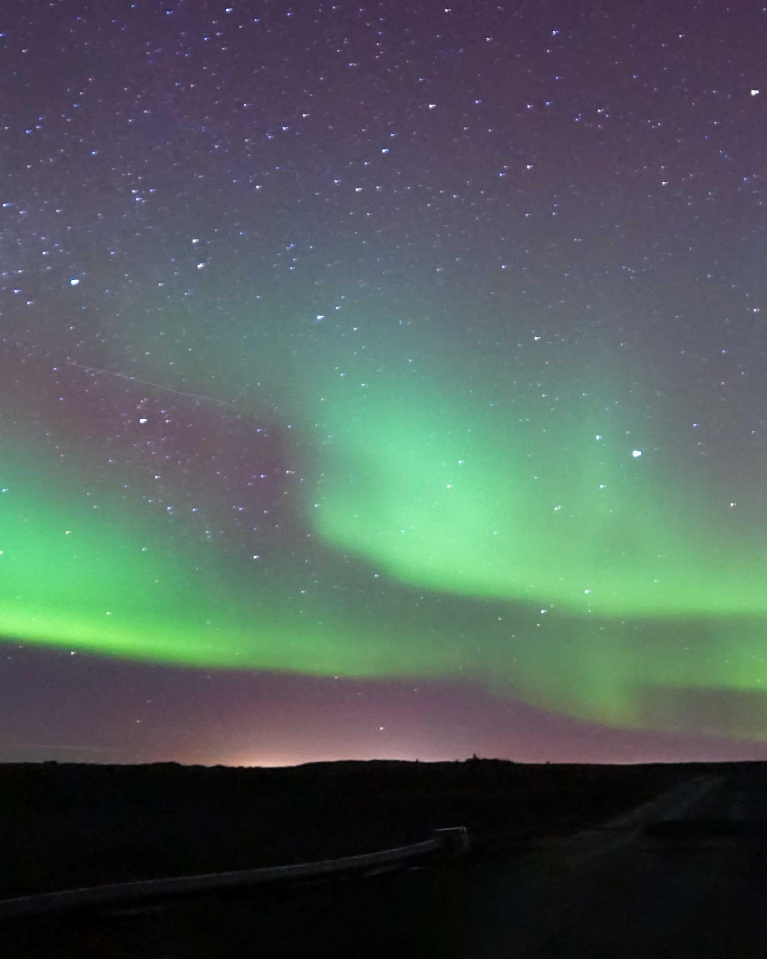 Northern lights Iceland in May