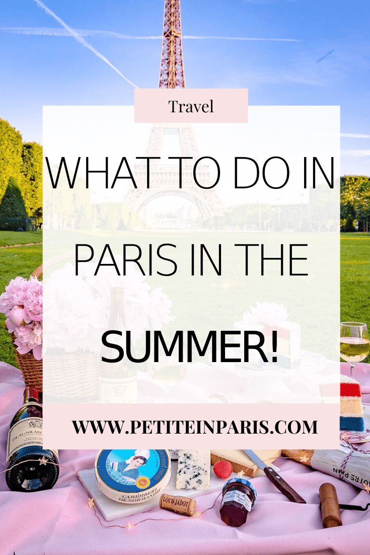 Paris in the summertime