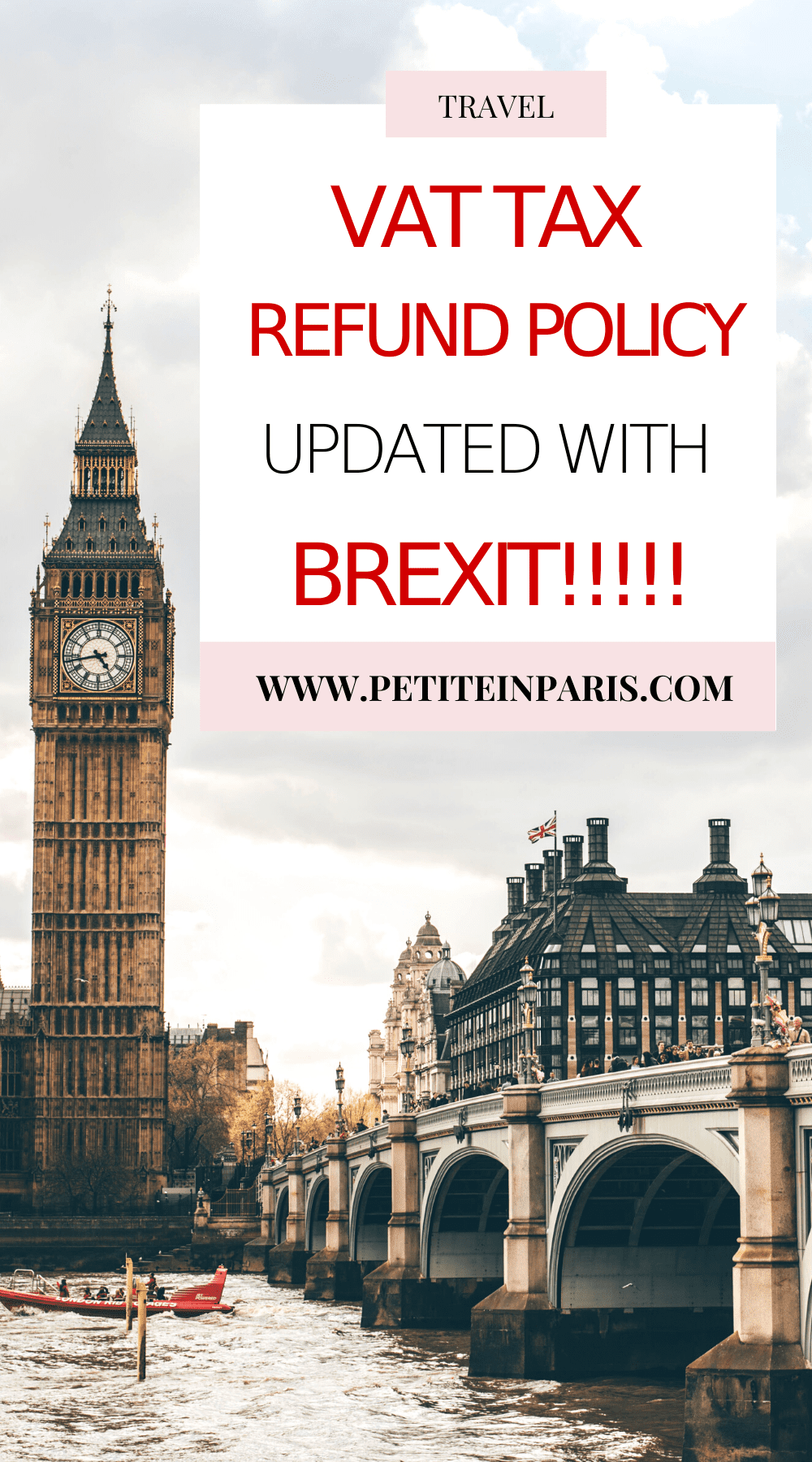 new VAT refund policy in the UK