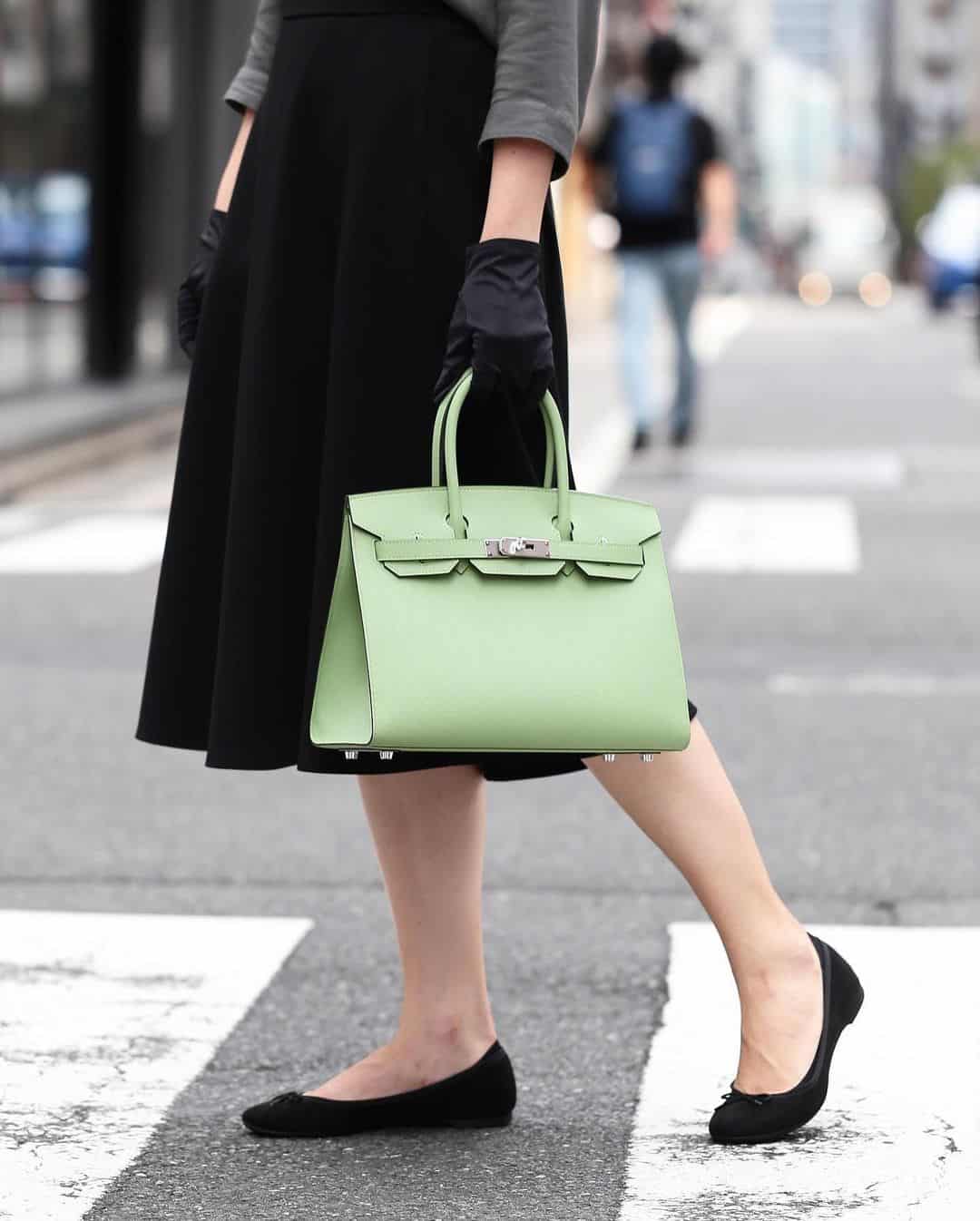 hermes green birkin bag