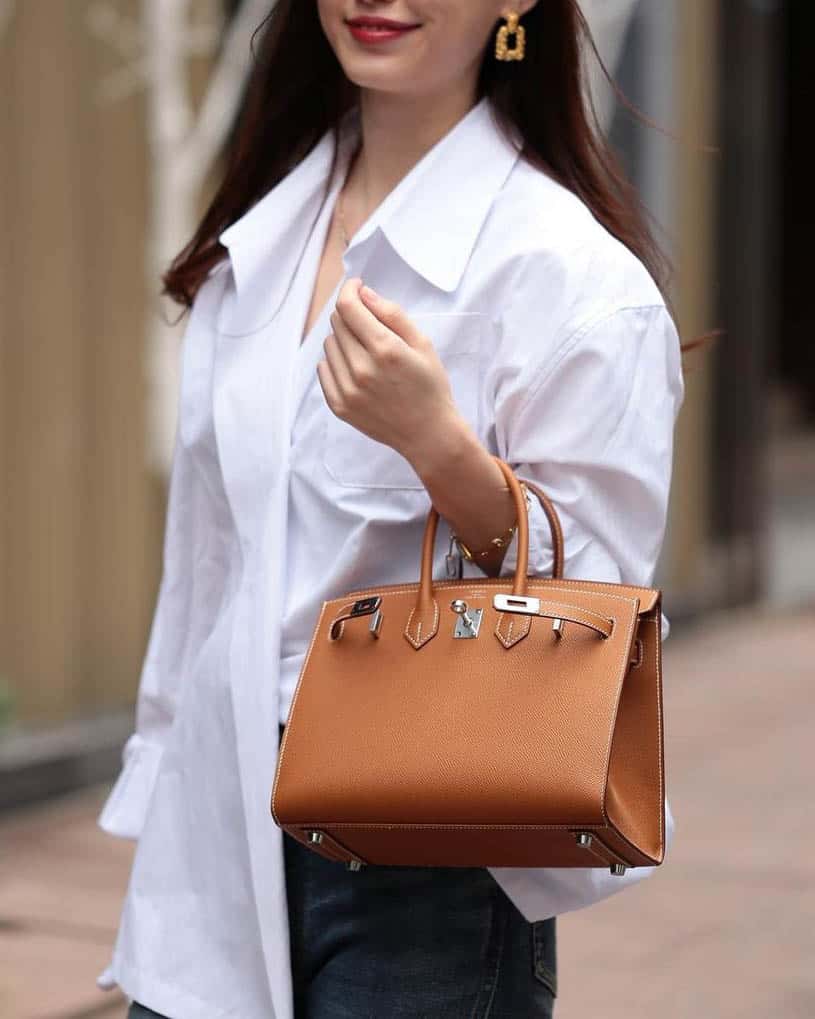hermes birkin sellier styled