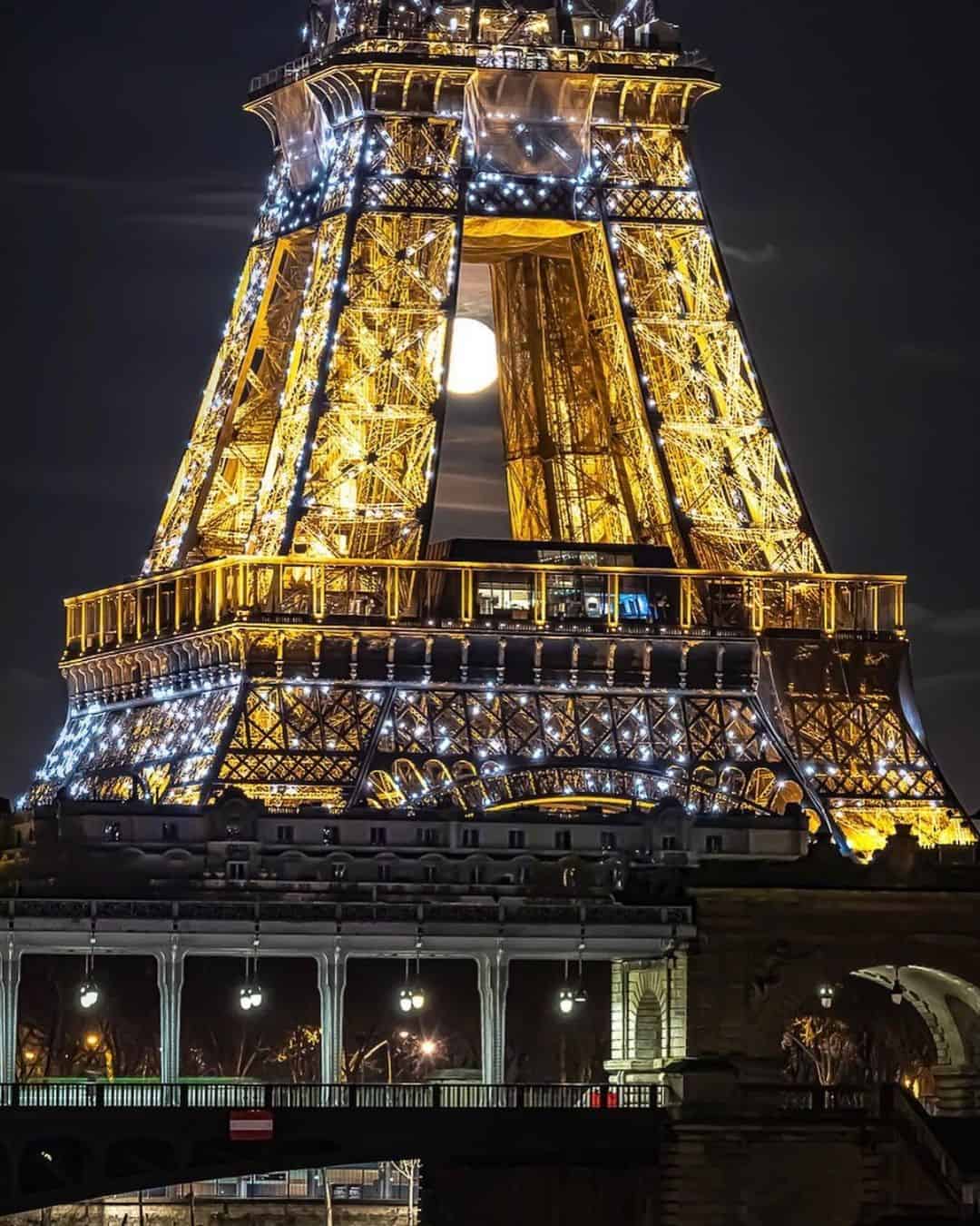 closeup of the eiffel tower paris travel blog