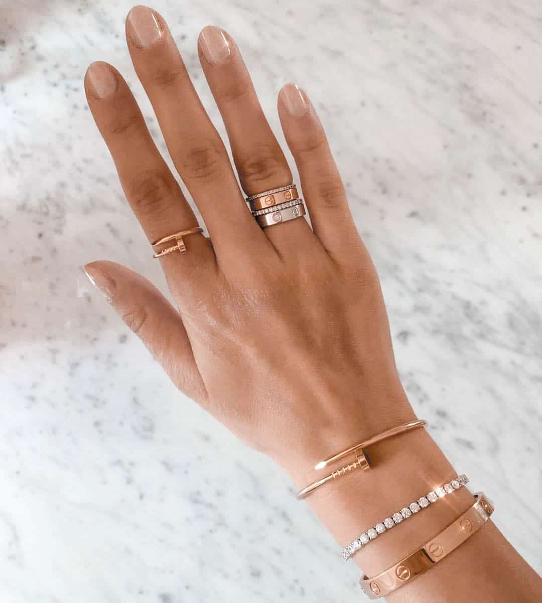 how to style a cartier love ring