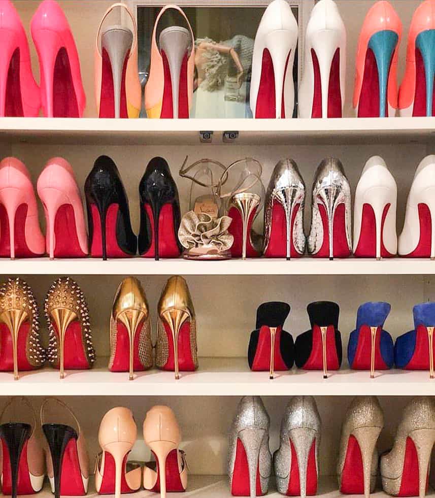 Christian Louboutin closet