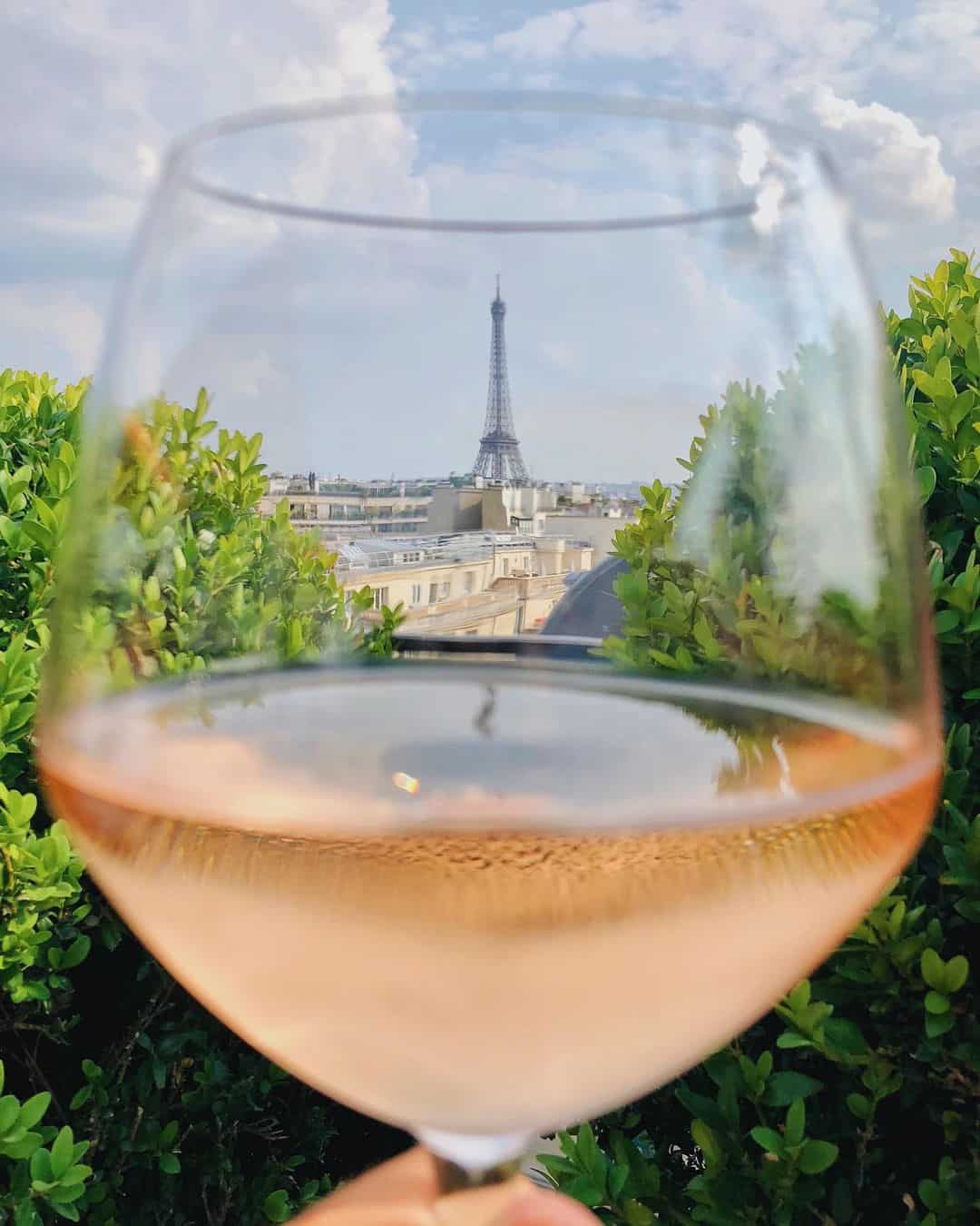 Luxury Rooftop Bar in Paris