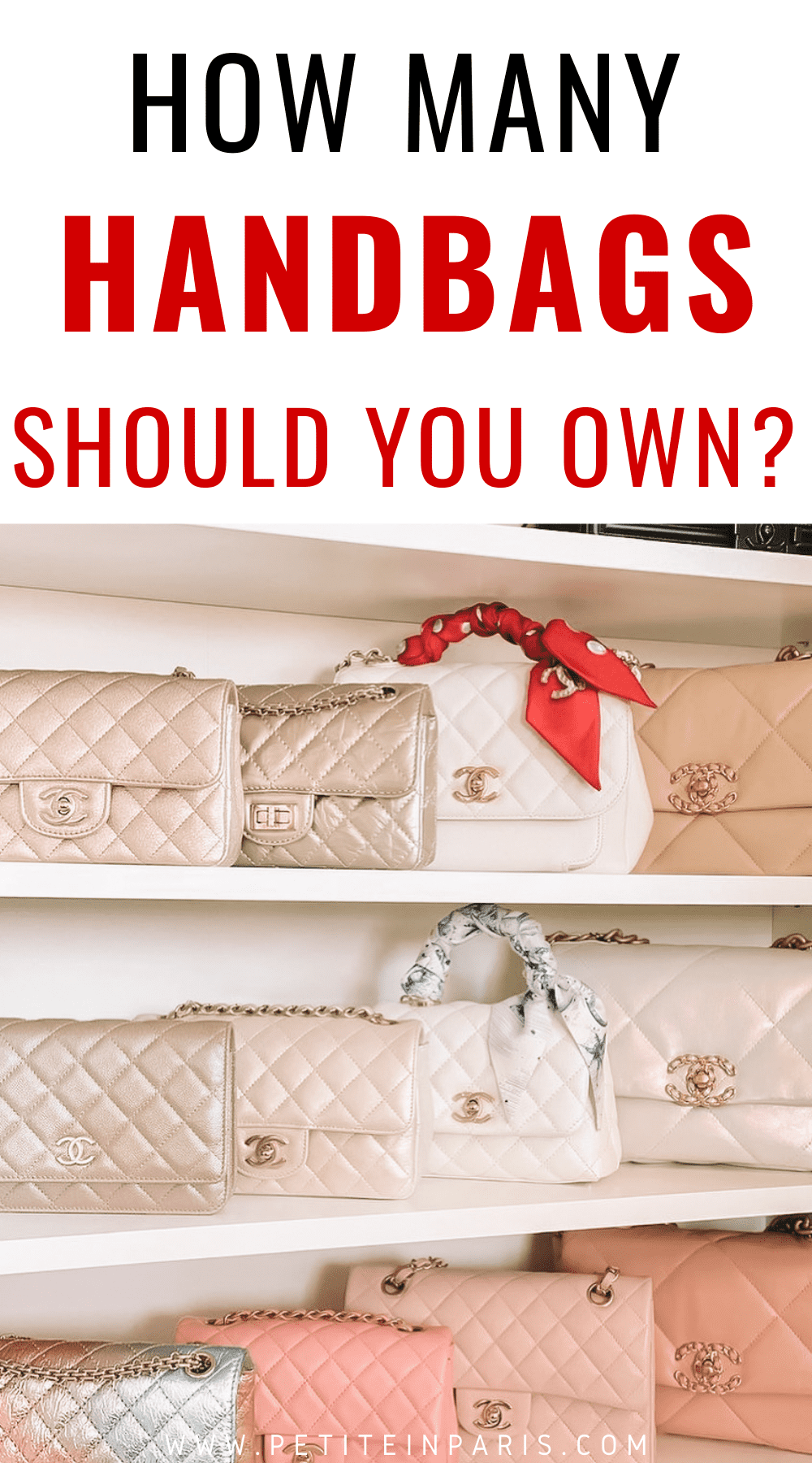 How Many handbags should you own?