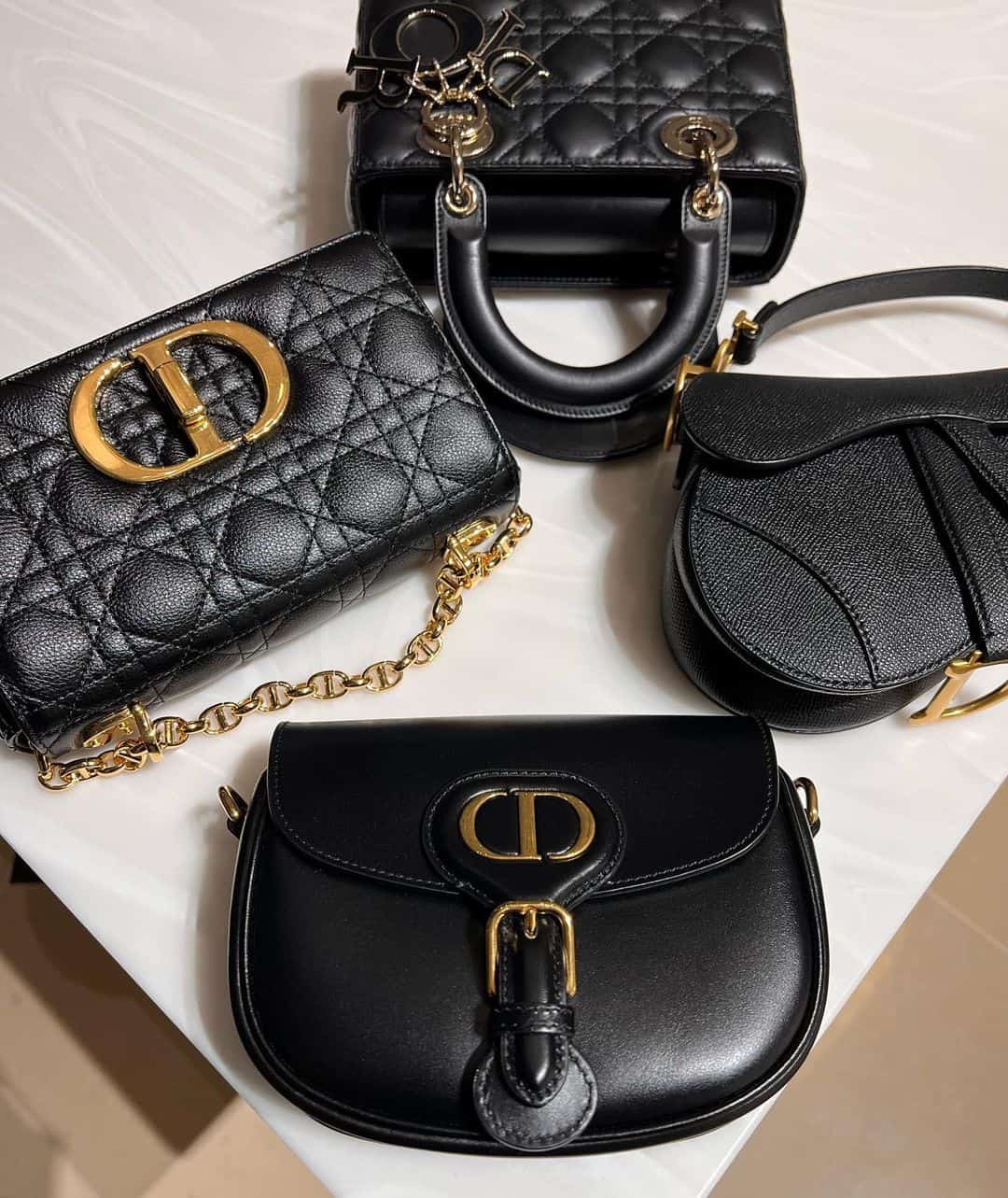 4 Dior handbags