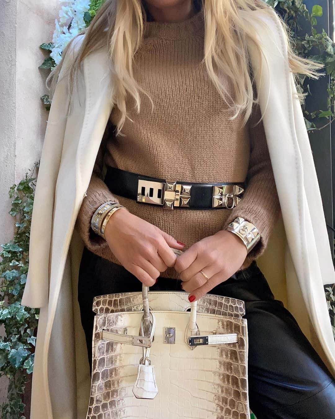 Hermes Birkin himalayan bag