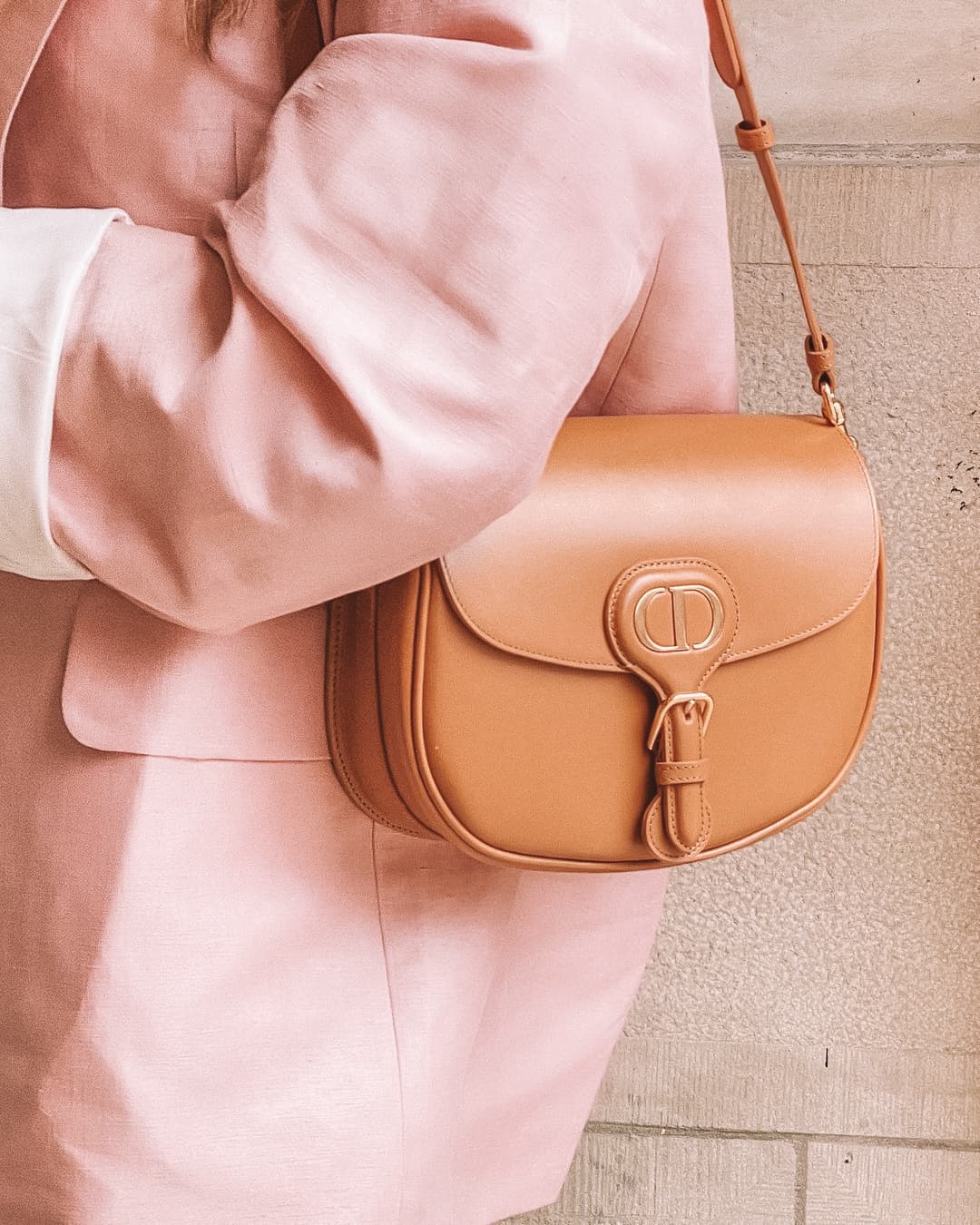 brown Dior Bobby Handbag outfit