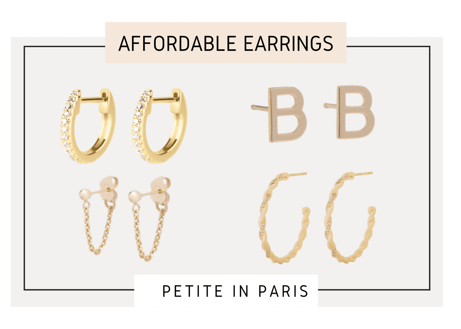 Affordable fine Jewelry Earrings