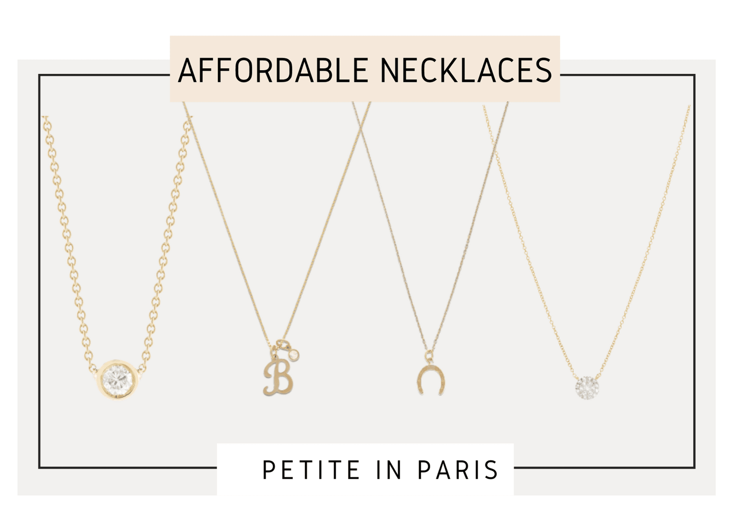Affordable fine Jewelry Necklaces