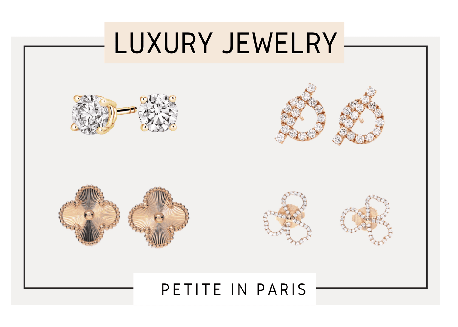 Luxury Jewelry gift guide earrings