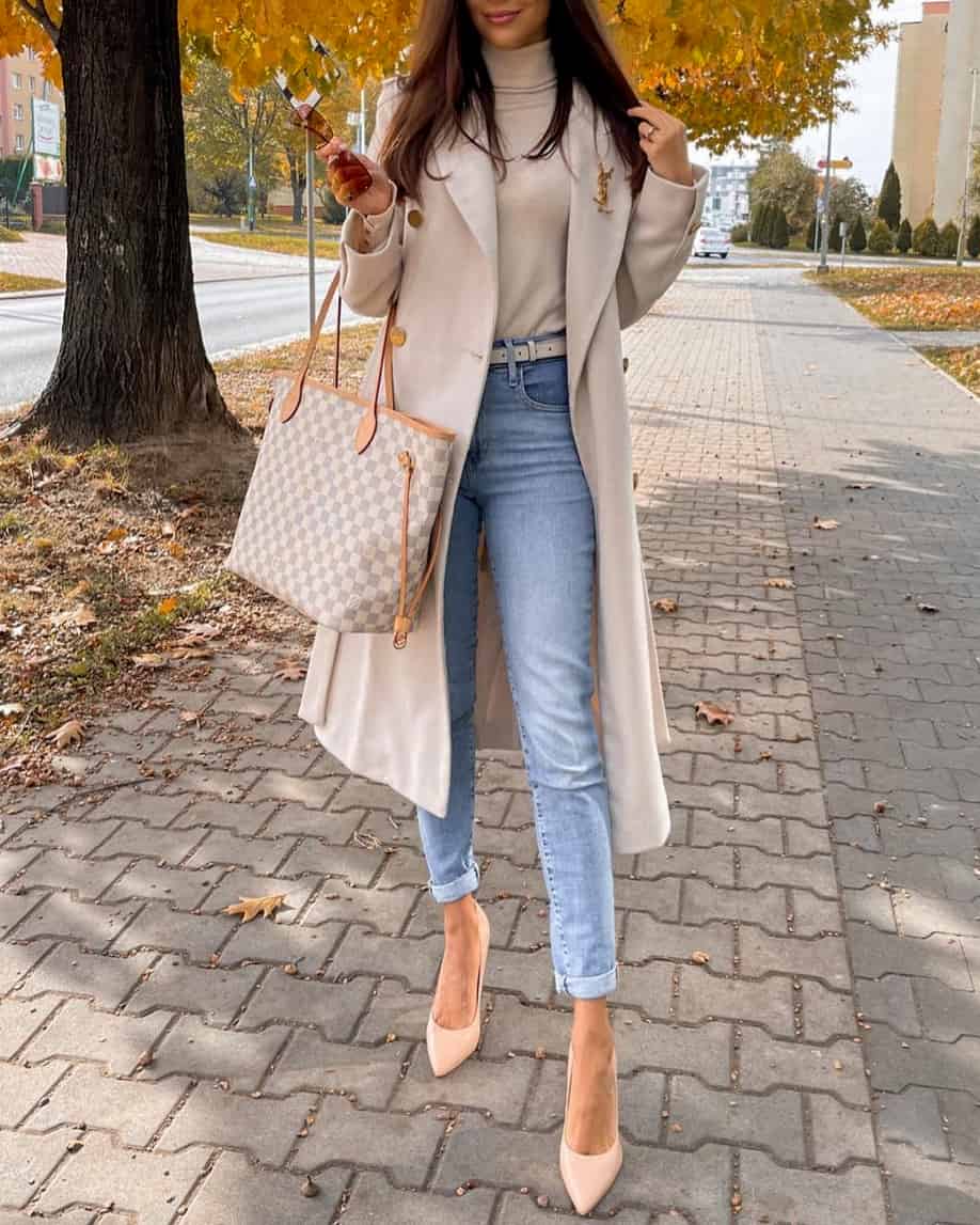 LV Neverfull styled