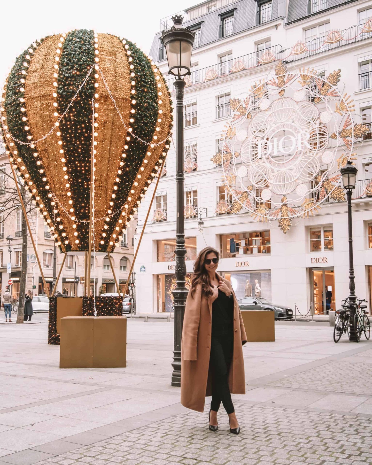 Diane visiting Dior in Paris