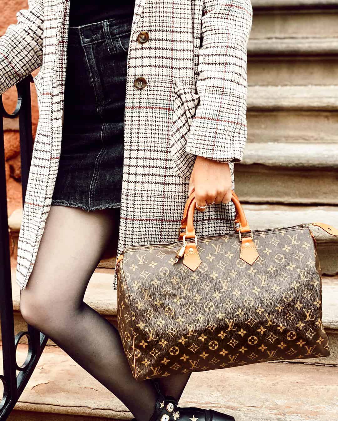 Louis Vuitton Speedy 40 sizing guide