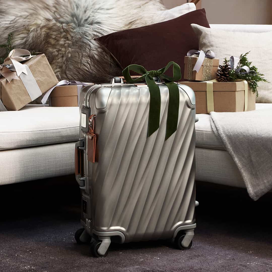Tumi Suitcase present