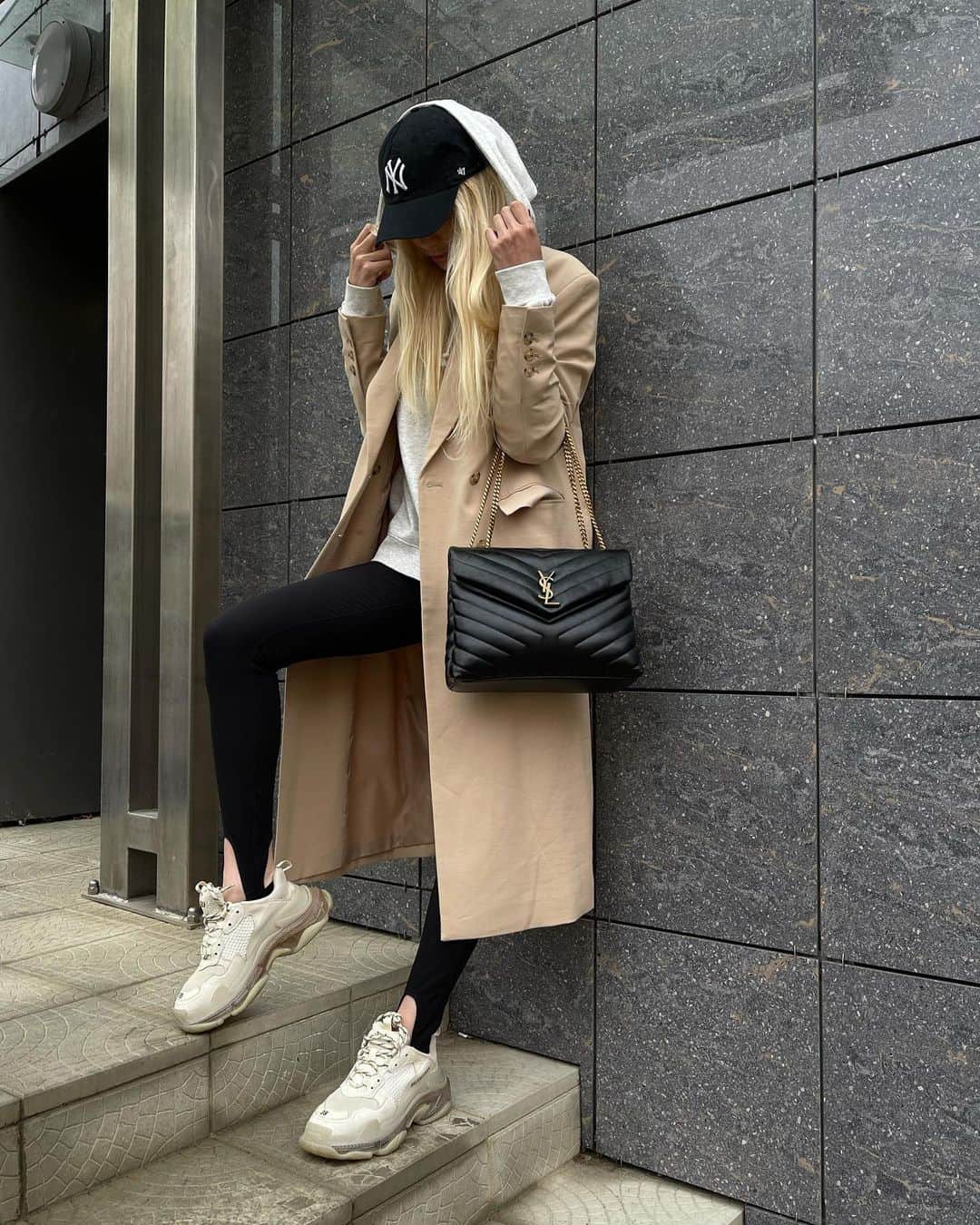 YSL lou lou styled Are big bags in style