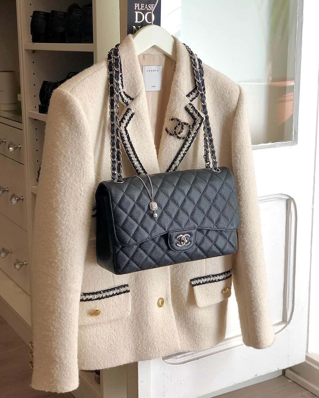 Classic Chanel Flap Bag in Caviar