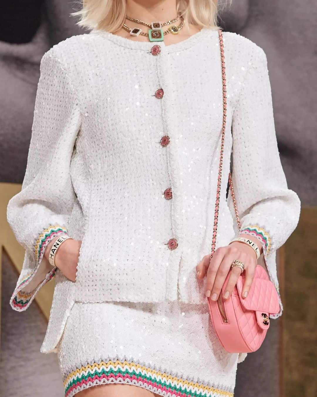 New Chanel Heart Shape Bag from the Runway