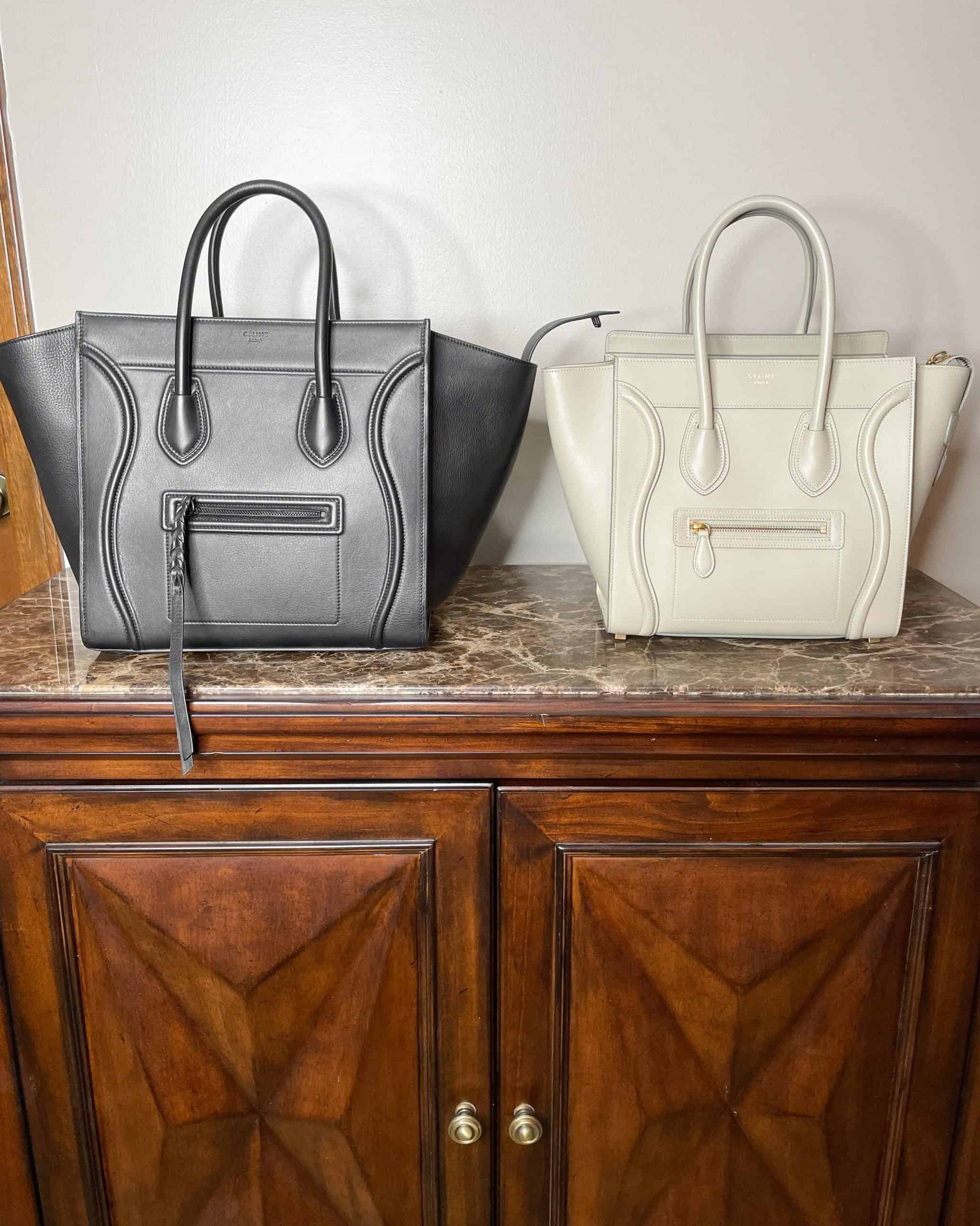 Celine Luggage Size Difference