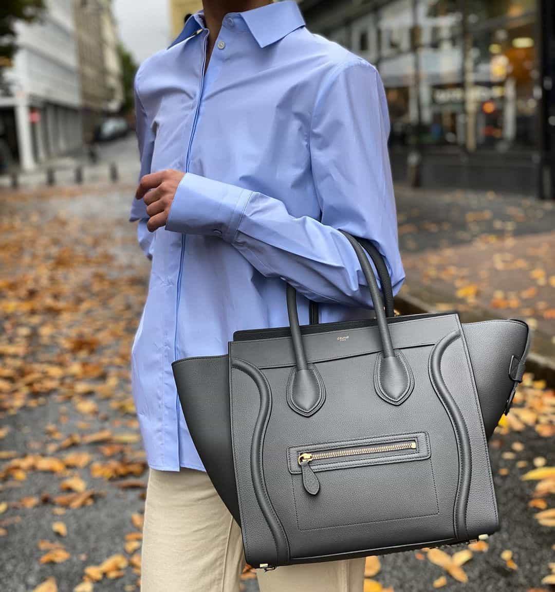 Celine Mini Bag Styled