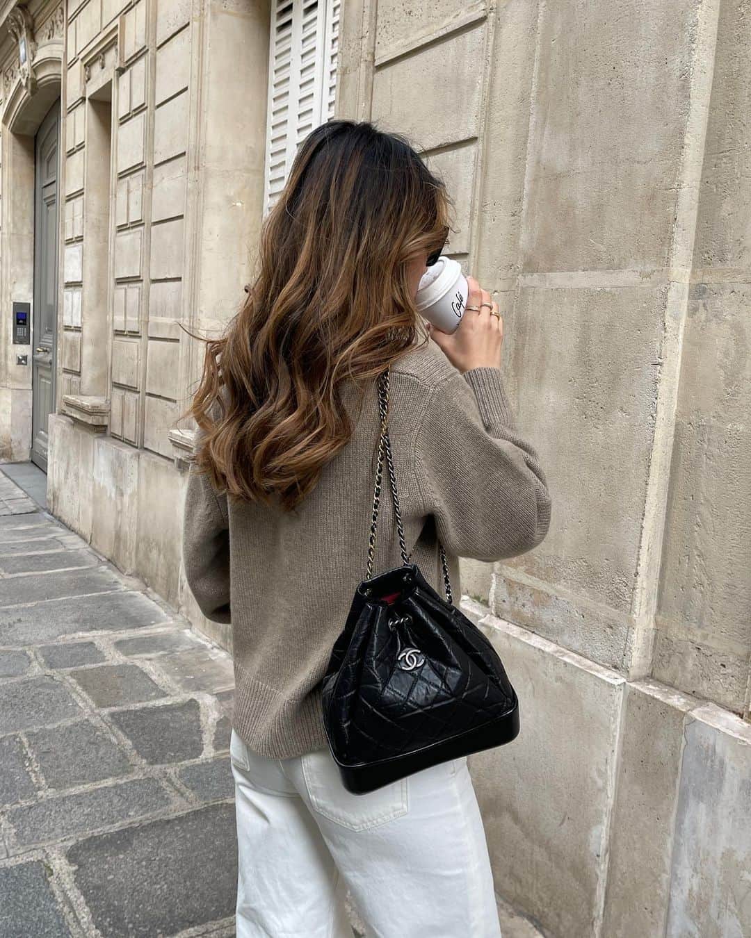 Chanel Backpack styled