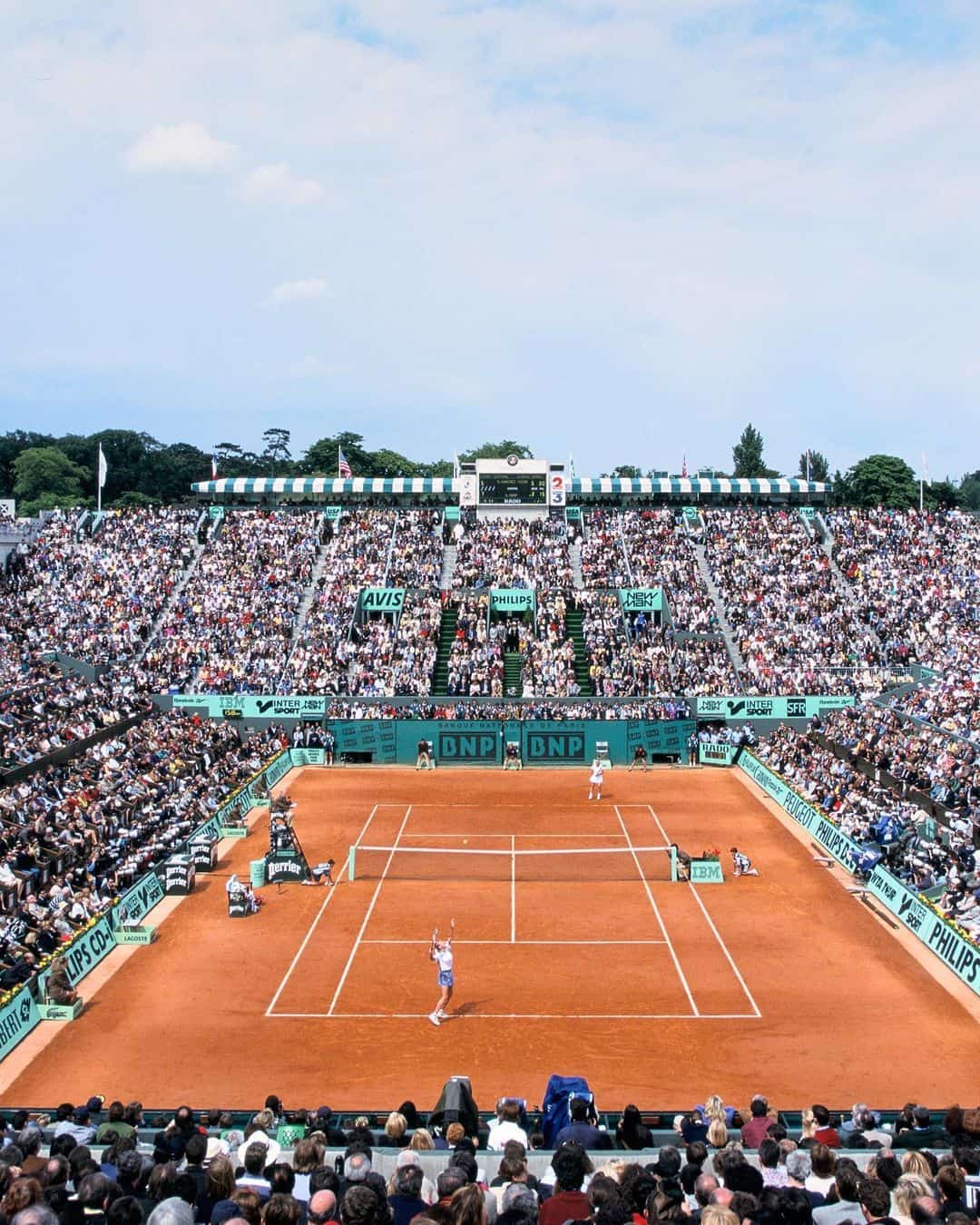 French Open in the Springtime in Paris