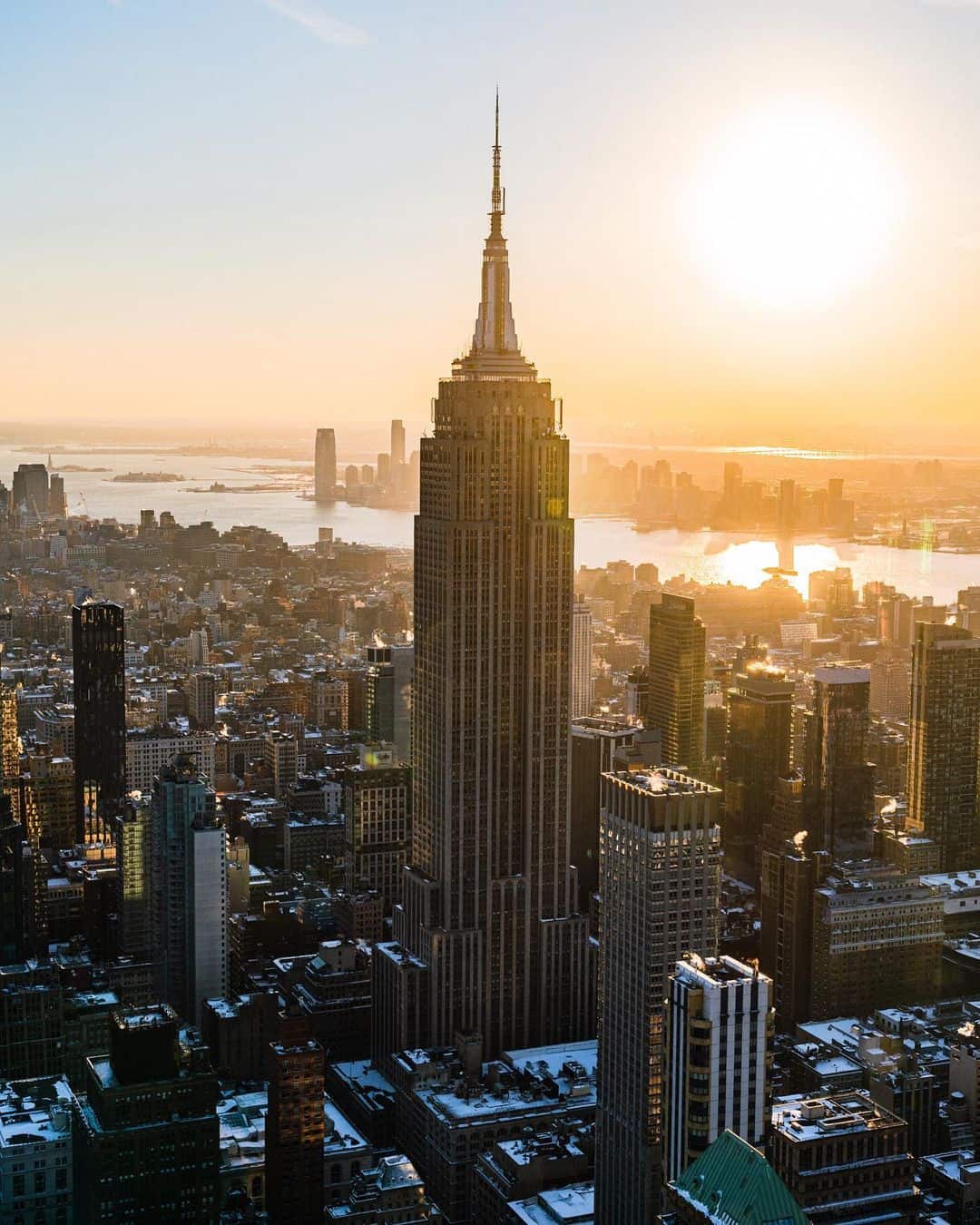Photo of NYC from above