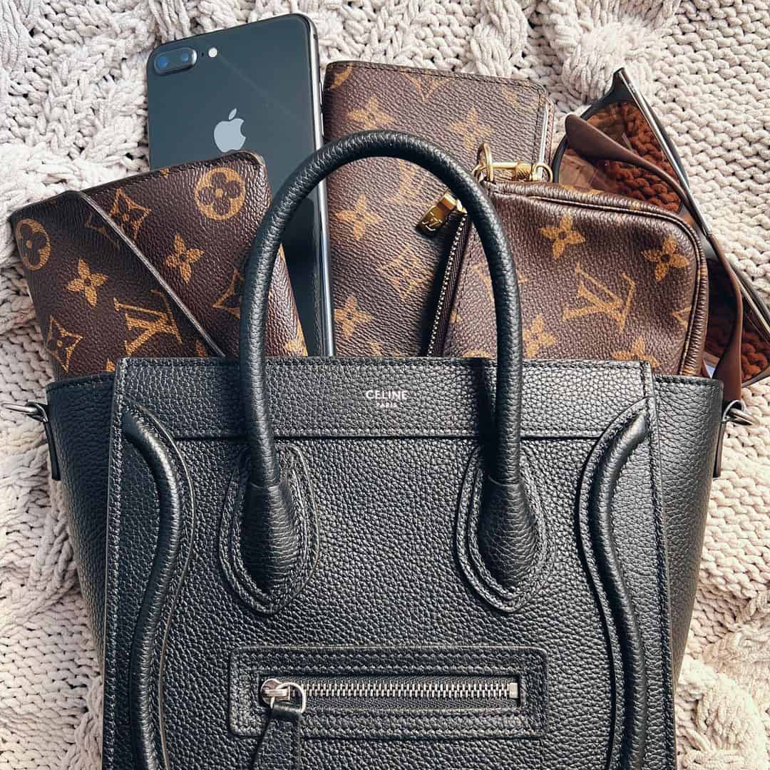 What fits inside a Celine Nanno Bag