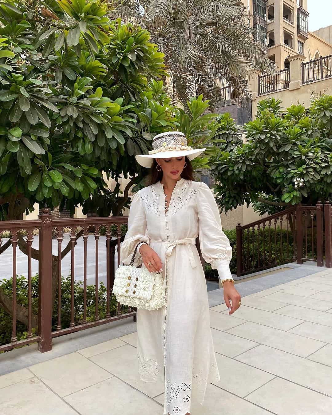 White Kooreloo Bag styled