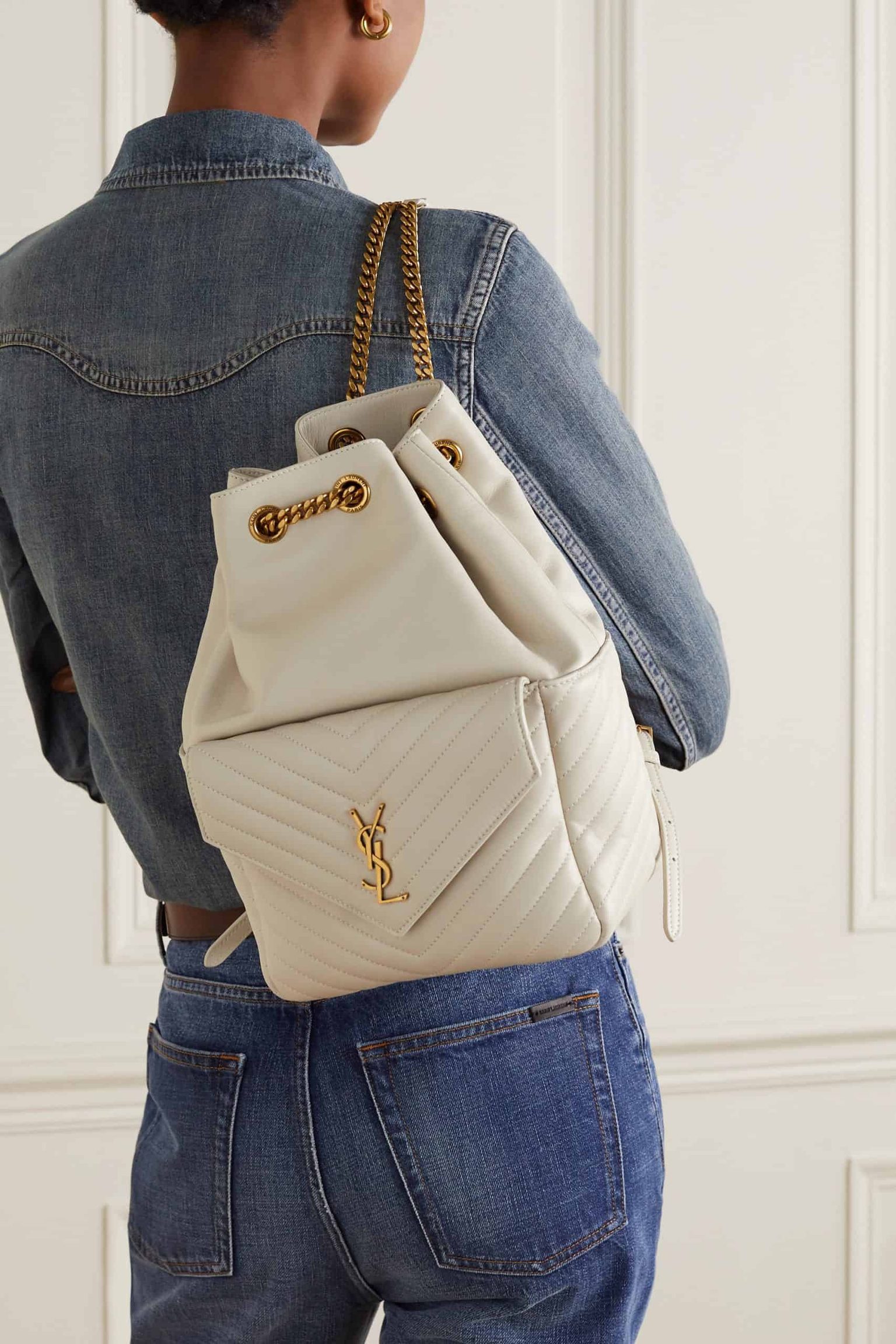 YSL Joe Backpack styled