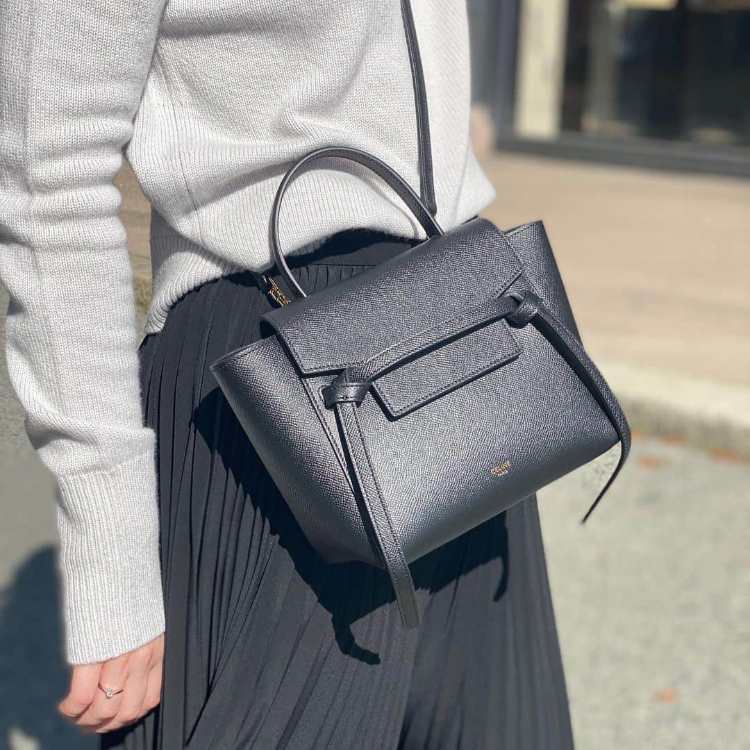 Black Celine Belt Bag Size Nano