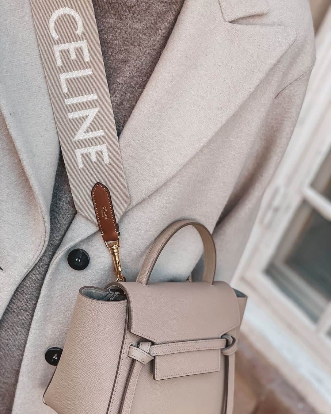 Celine Belt Bag Celine Logo Strap
