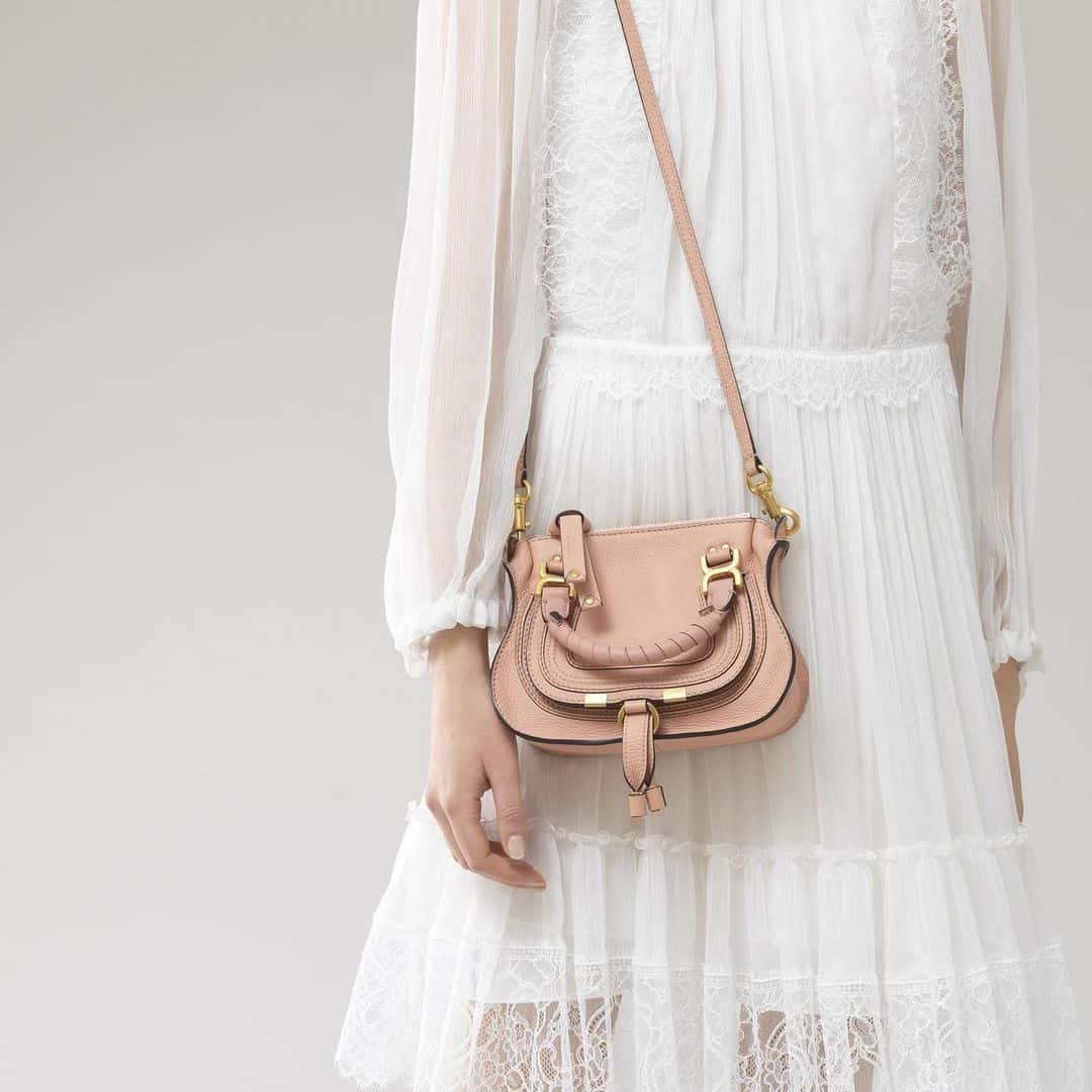 Mini Marcie Bag in Light Pink