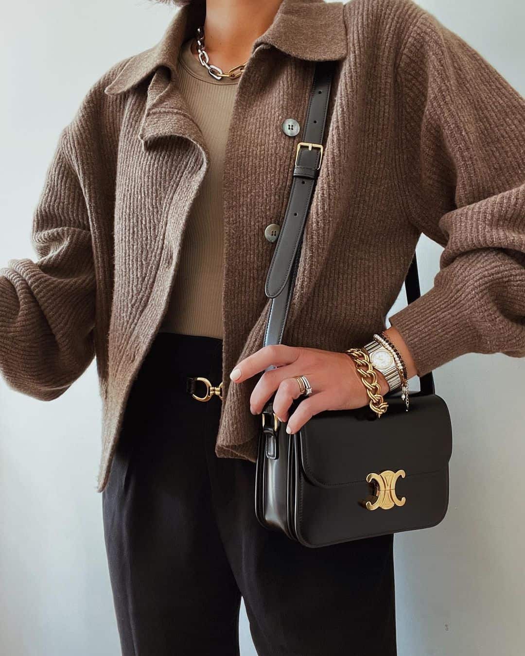 Trendy Celine pieces Celine Triomphe Styled