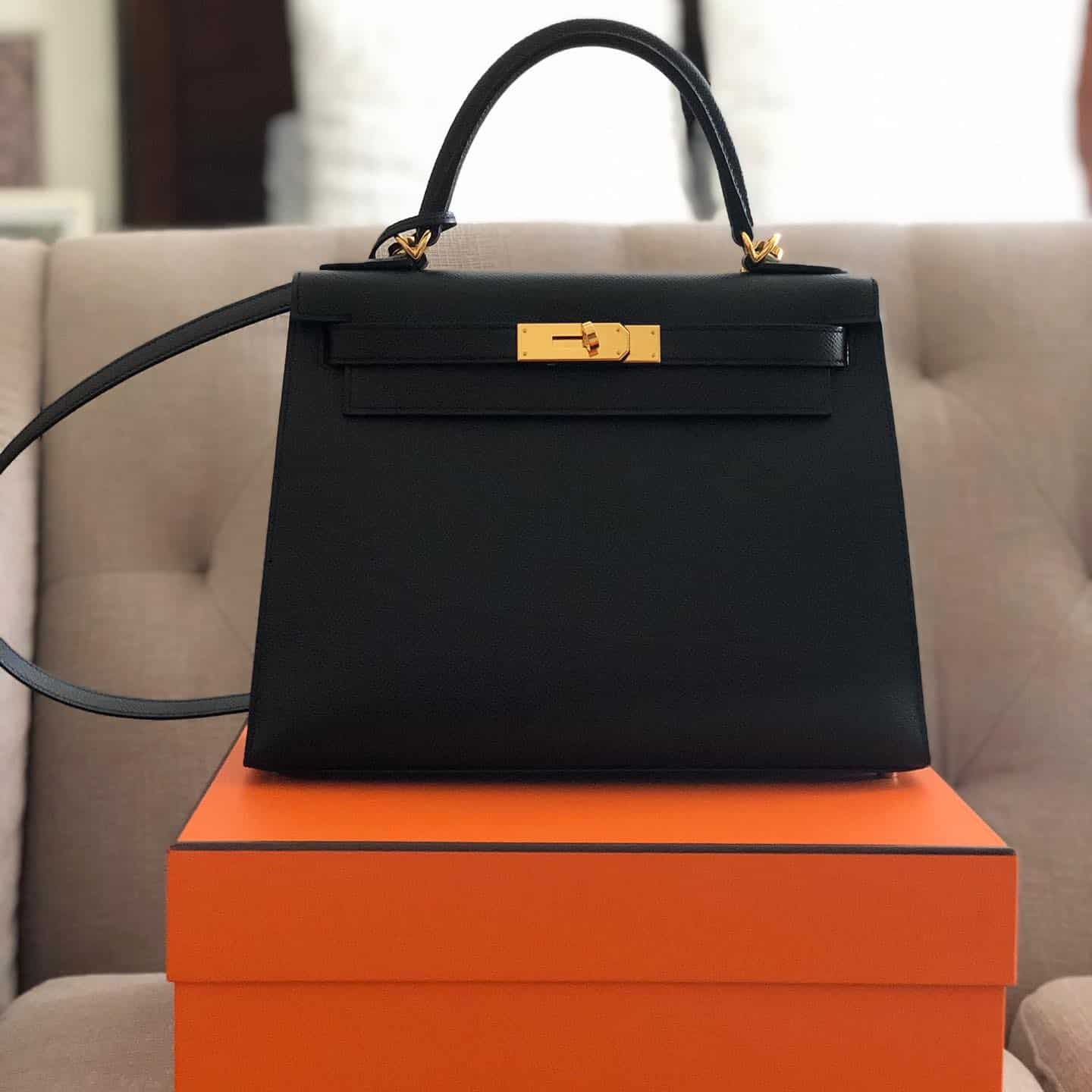 Hermes Kelly Black Price guide