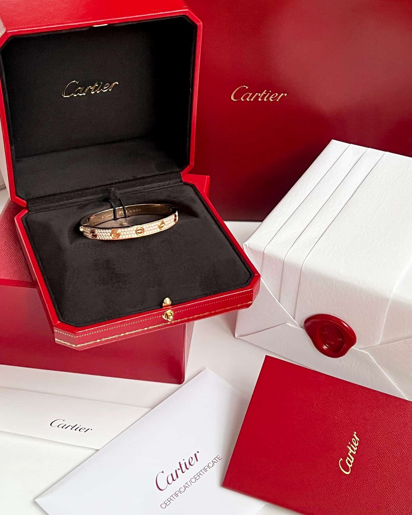 Cartier Price Increase list in Europe