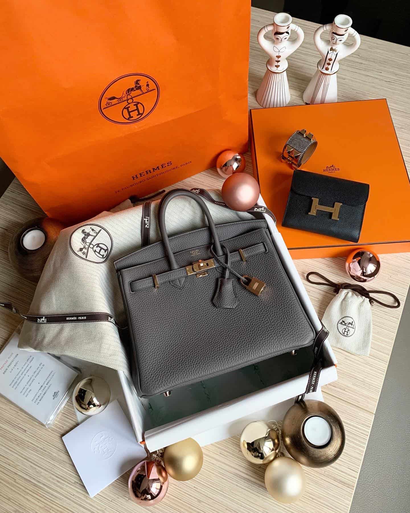 Unboxing a Hermes Birkin Bag