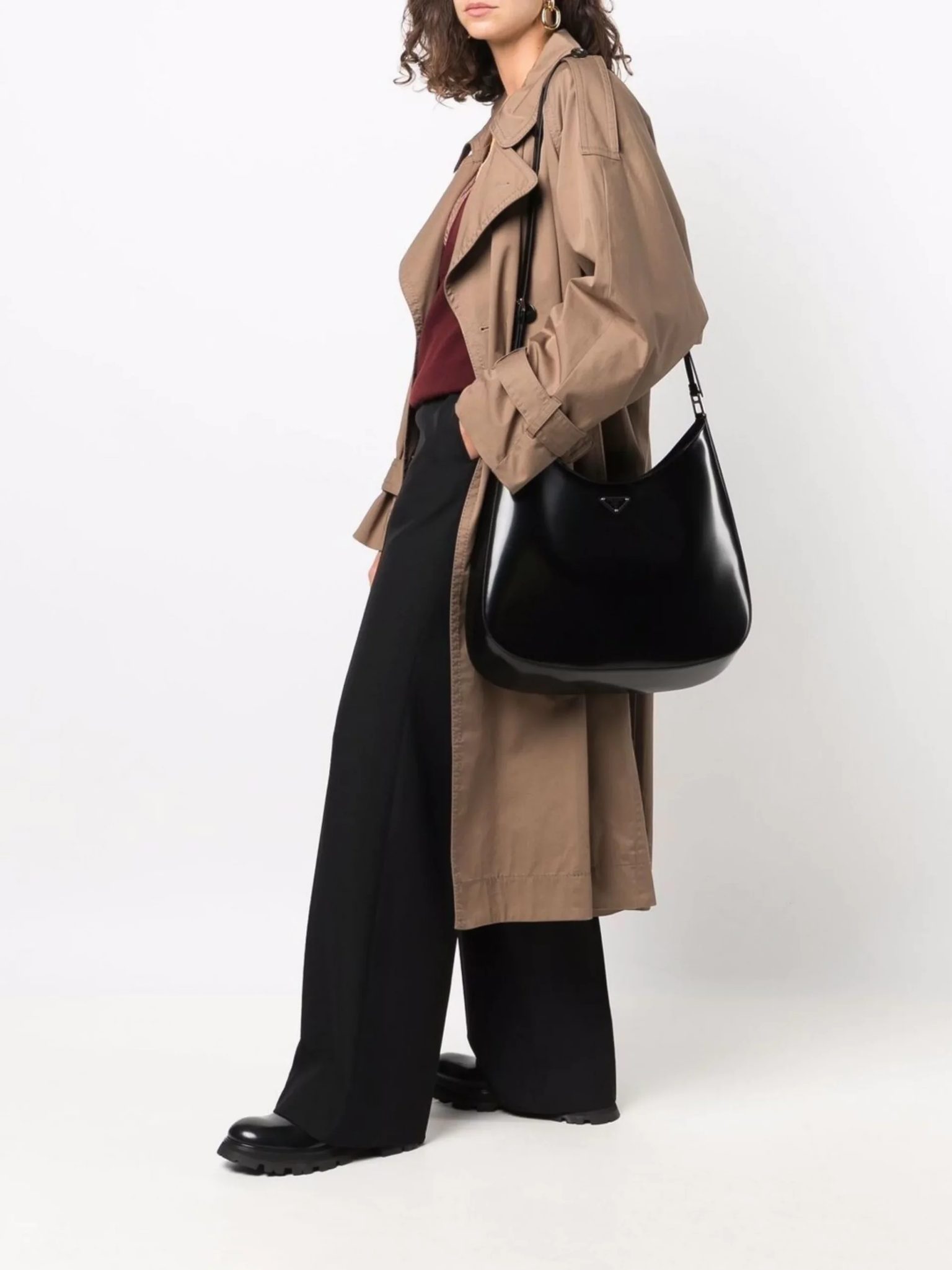 Prada Maxi Cleo Bag outfit