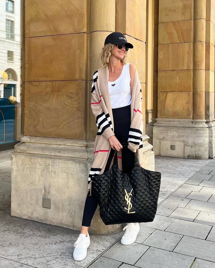 YSL Icare bag styled