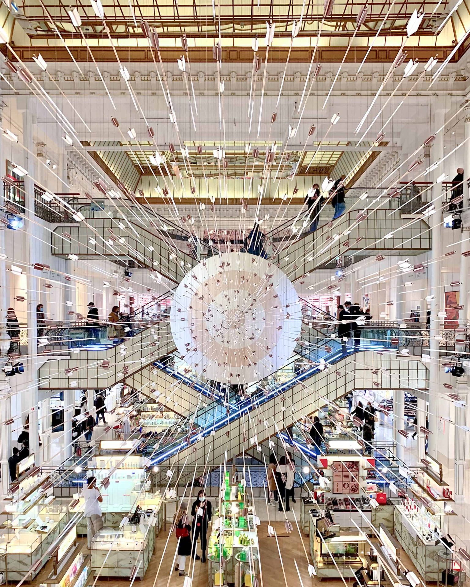Discount shopping at Bon Marche in Paris