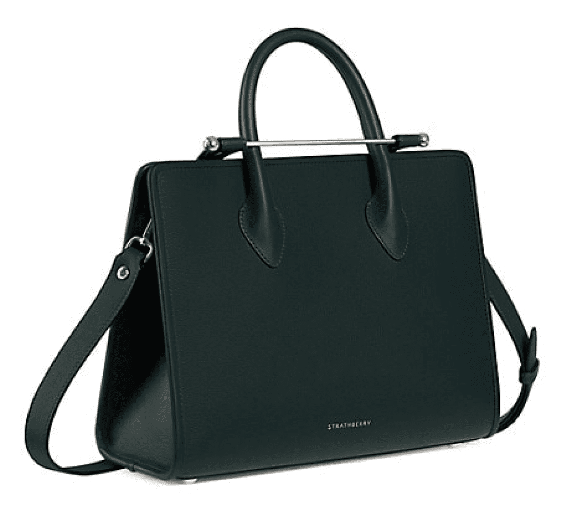 The Strathberry Tote bag in forest green