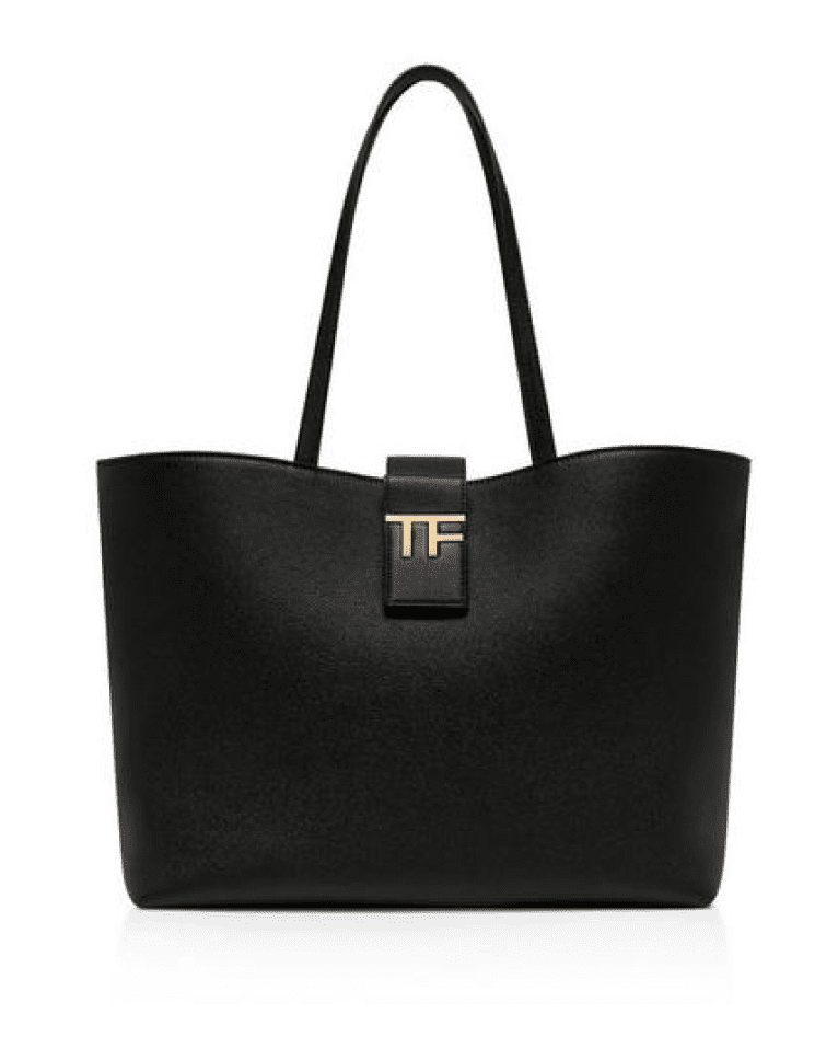 Tom Ford Small East/West Grained Leather Tote