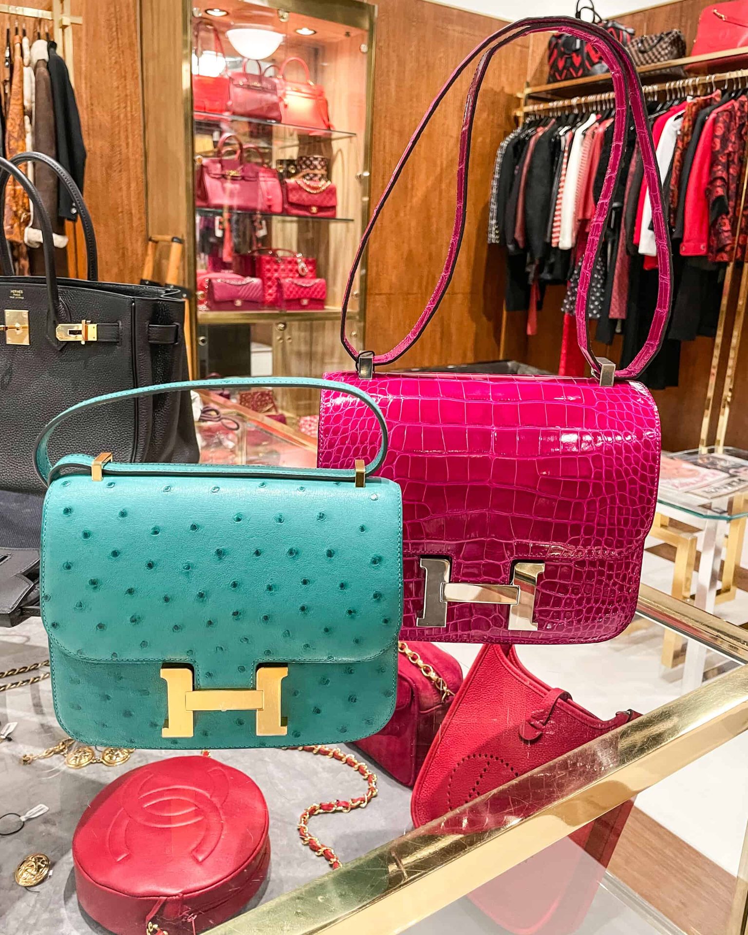 Hermes Bags at What Goes Around comes around NYC