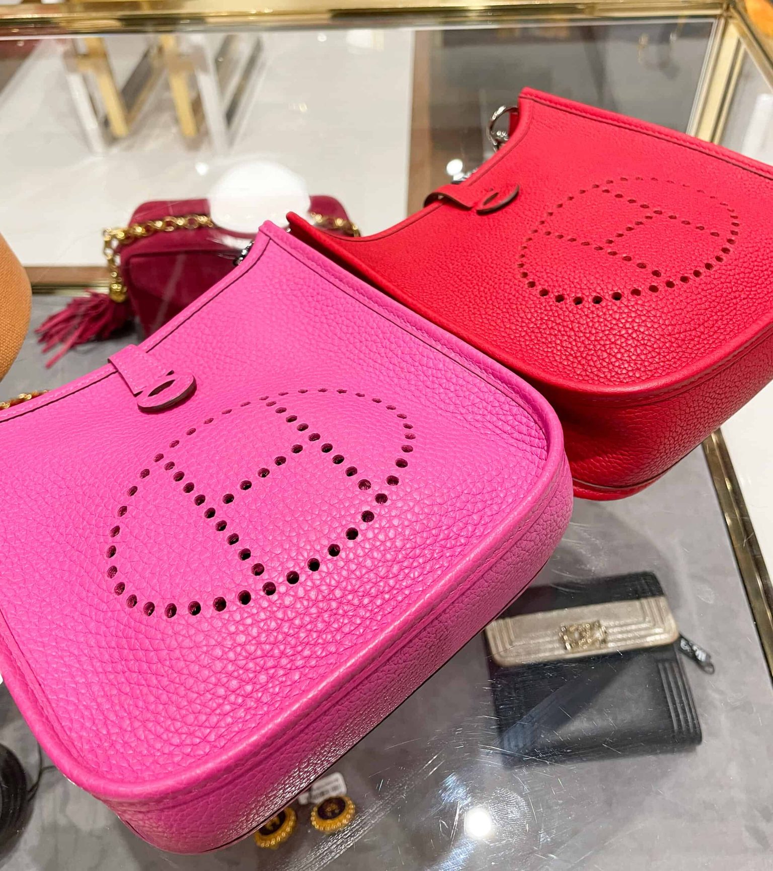Where to buy vintage Hermes Evelyne Mini bags